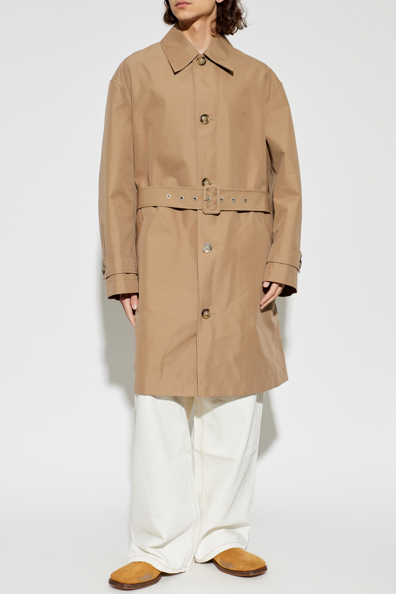 Ami Alexandre Mattiussi Coat with belt | Men's | Vitkac